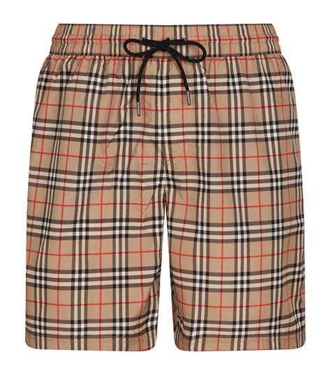 burberry swim shorts men's|wearing burberry shorts men.